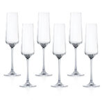 HK HIP-Champagne: Stem Glass Set-270ml: 6pcs