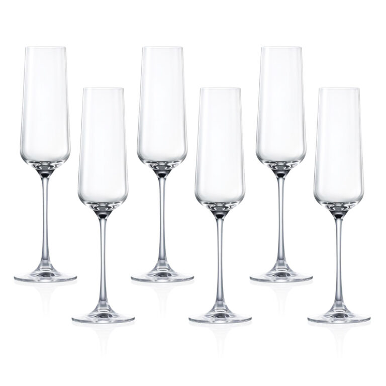 HK HIP-Champagne: Stem Glass Set-270ml: 6pcs 1