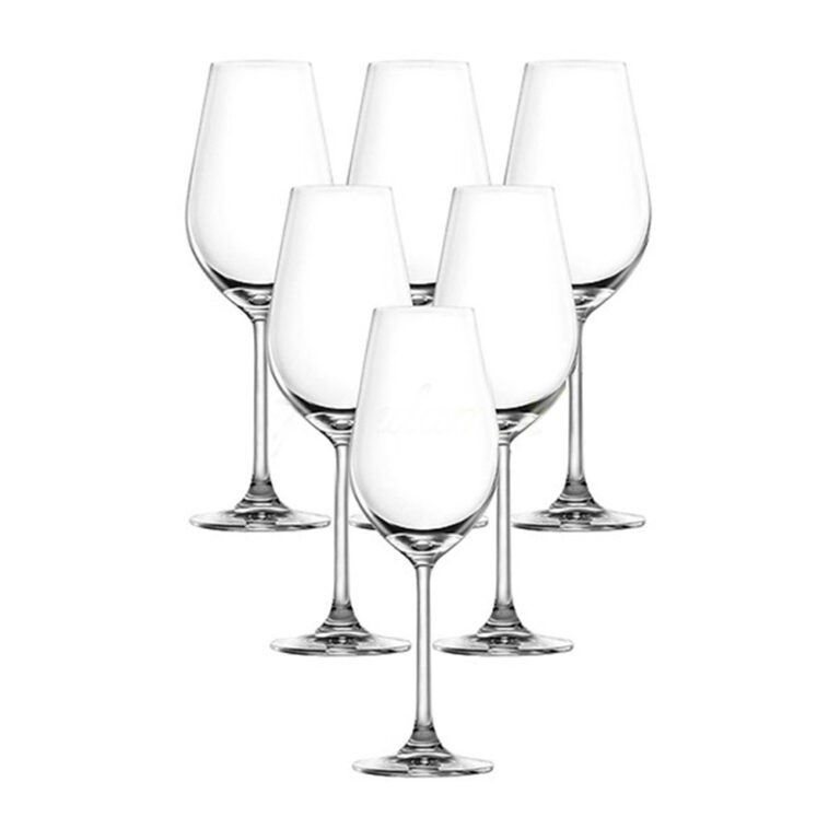 Desire-Crisp White: Stem Glass Set 365ml: 6pcs 1
