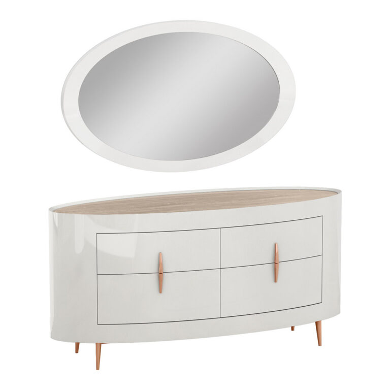 Dresser; (173x61x85)cm + Mirror; (140×3