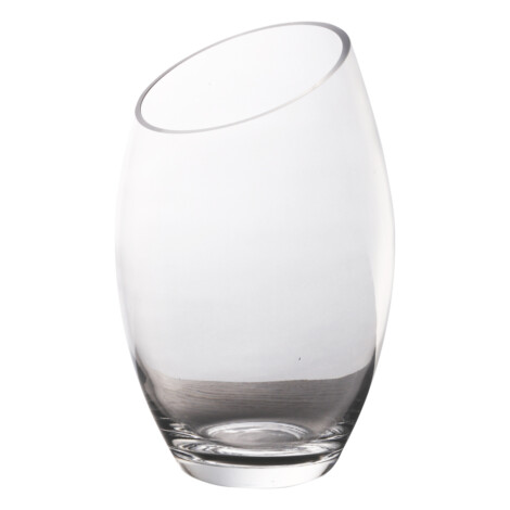 Domus: Clear Glass Vase: (24×18