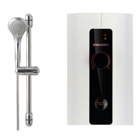 Stiebel: Instant Heater Shower with Pump IP45EC 1