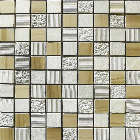 SFX012: Natural Stone Mosaic Tile; (30.5×30