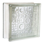 Clear Sponge: Glass Block (19.0x19.0x8.0)Cm