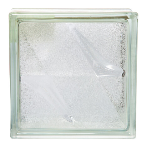 Clear Stella: Glass Block (19.0×19.0x8