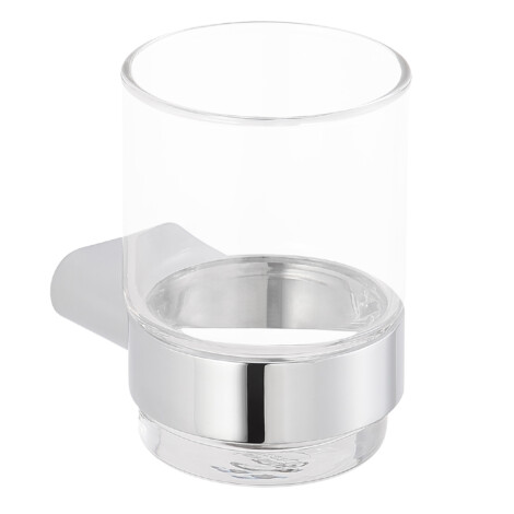 Dali: Tumbler Holder With Glass, Chrome Plated 1