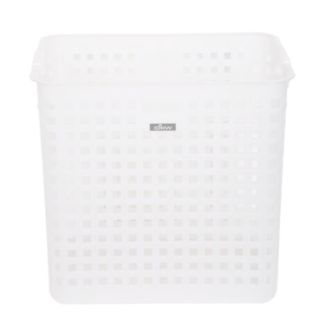 Laundry Basket, White 1