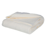 MITSUI: Micro Fleece Blanket; (220x240)cm, Cream