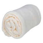 MITSUI: Micro Fleece Blanket; (220x240)cm, Cream