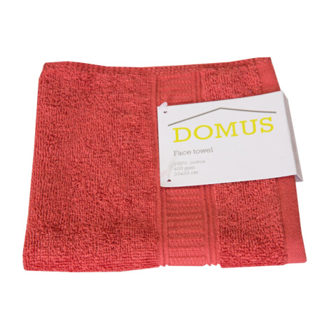 Domus: Face Towel: 400 GSM, (33×33)cm, Berry 1