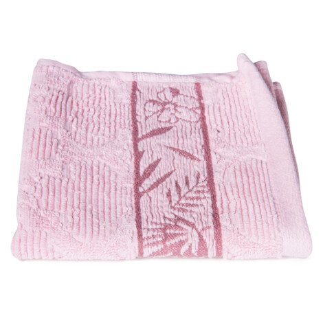 Face Towel Forest Design (33×33)cm, Pink 1