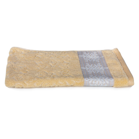 Flake Hand Towel: (41×66)cm, Beige 1