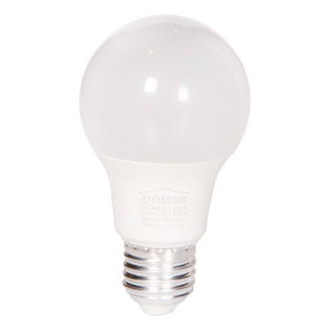 Domus /FSL: LED Bulb, E27 A60 240V, 9W, 810LM, 200°, 4000K 1