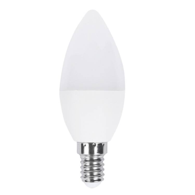 Domus /FSL: Candle LED Bulb, E14 C37 240V, 5.5W, 470LM, 200°, 4000K