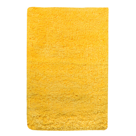 Microfiber Bath Mat: (50×80)cm, Yellow 1