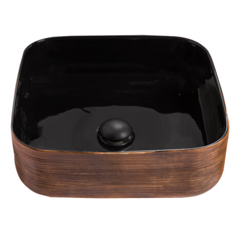 Art-Deco: Washbasin With Waste; (38.5×38