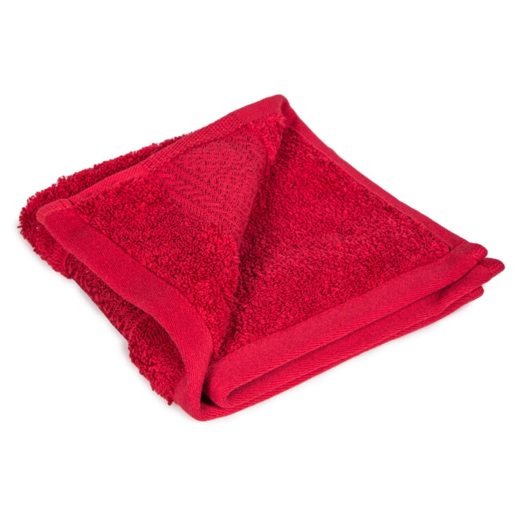FieldCrest: Arabes Face Towel: (33x33)cm, Burgundy