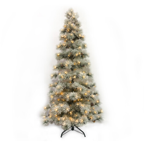 Decoration X’Mas Tree With Snow Effect, 120cm, 62 Tips, Green 1