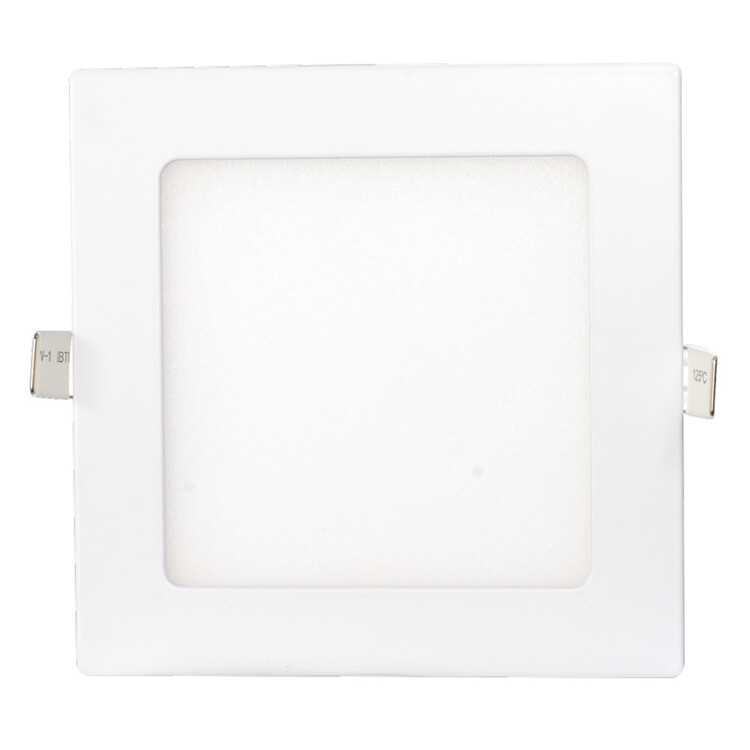 LED Recessed Panel Light; IP20 3000K, 120°, Epistar, White
