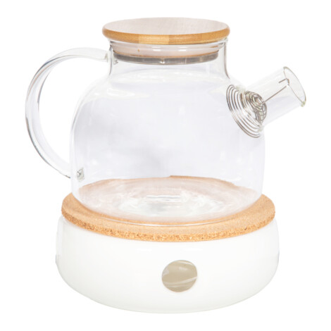 Glass Tea Warmer Gift Set: 2pcs