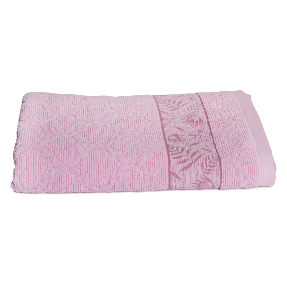 Cannon: Bath Sheet, Forest Design: (81×163)cm, Pink 1