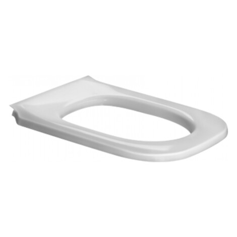 D-Code: Elongated Seat Ring + Hinges White 1