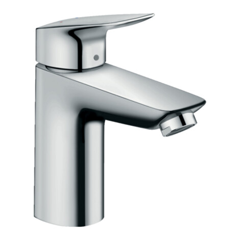 Hansgrohe Logis 100: Basin Mixer: Single Lever, Chrome Plated 1