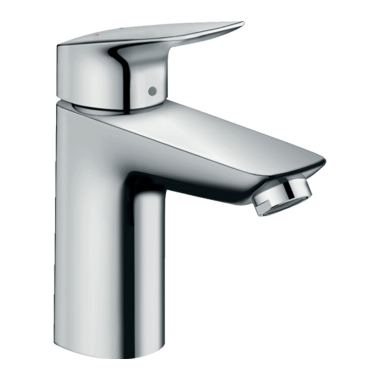 Hansgrohe Logis 100: Basin Mixer: Single Lever, Chrome Plated