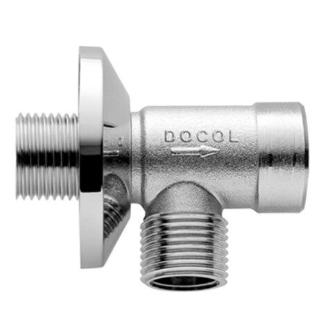 Docol: Restricted Action Flow Control Valve, 1/2in Chrome Plated 1