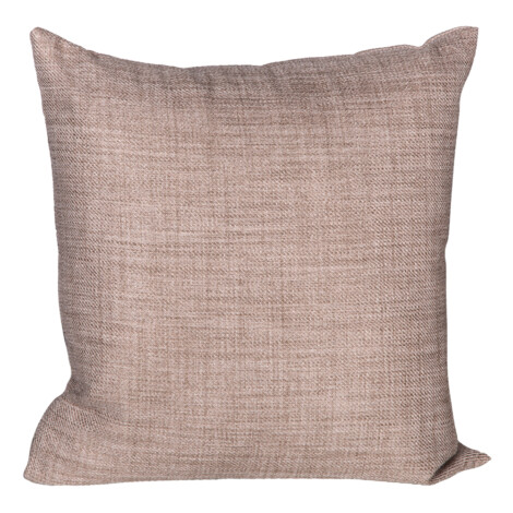 Fancy Hollow Fiber Cushion: (45×45)cm, Caramel 1