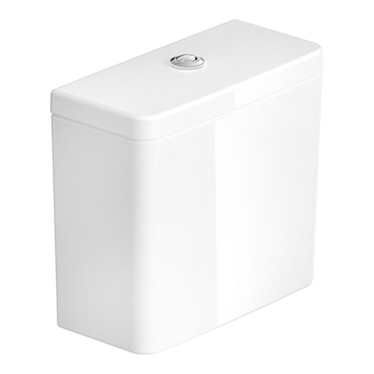 D-Neo: Cistern; Dual Flush, White