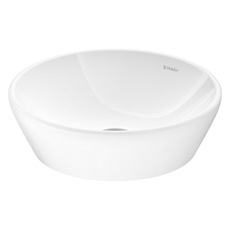 D-Neo: Round Wash Bowl + Fixings; 40cm, White  1