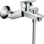 Logis Bath Mixer ,Single Lever, Wall Type, Chrome Plated
