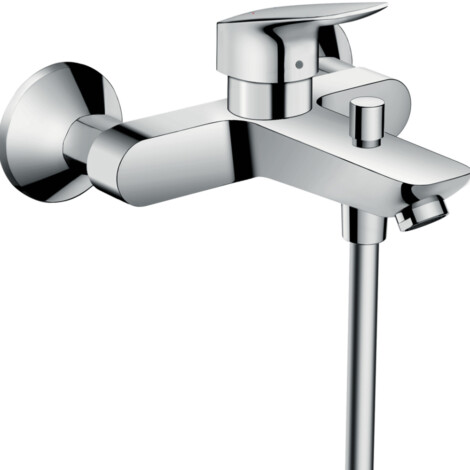 Logis Bath Mixer ,Single Lever, Wall Type, Chrome Plated 1