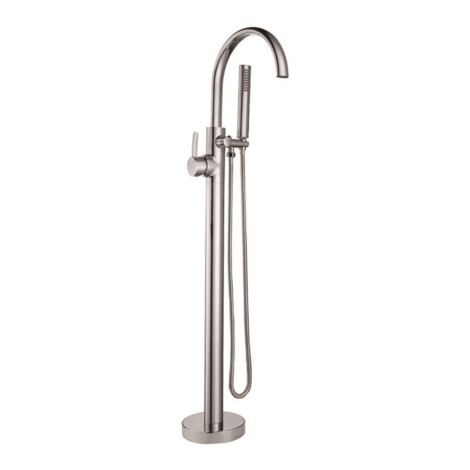 Truda: Freestanding Single Lever Bath-Shower Mixer With Shower Set 1