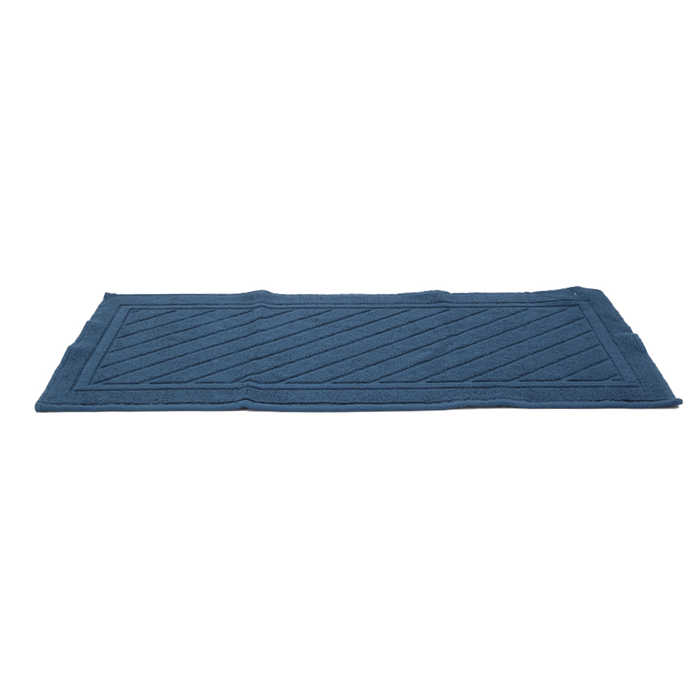 Liner Towel Rug; (43x71)cm, Sky Blue