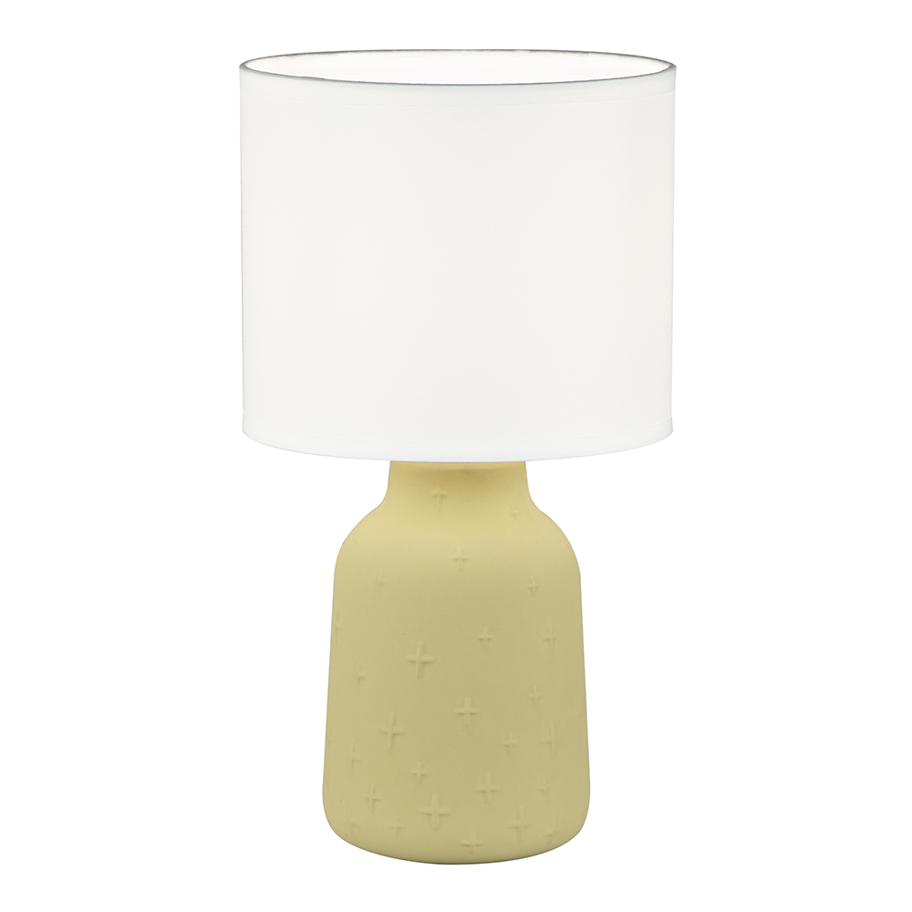 Domus: Ceramic Table Lamp; 40W, E14x1, Beige 1
