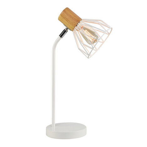 Domus: Metal Table Lamp; 25W, E14x1, White 1