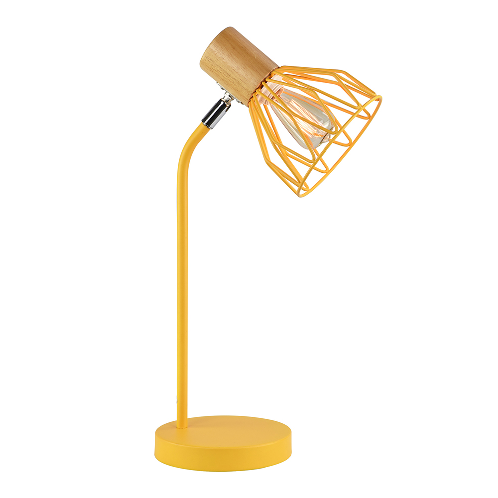 Domus: Metal Table Lamp; 25W, E14x1, Yellow 1