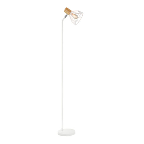 Domus: Metal Floor Lamp; 25W, E14x1, White 1