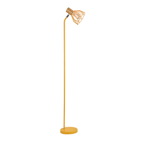 Domus: Metal Floor Lamp; 25W, E14x1, Yellow 1