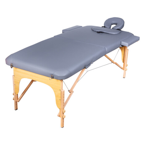 Massage Table; (185×80)cm, Grey 1