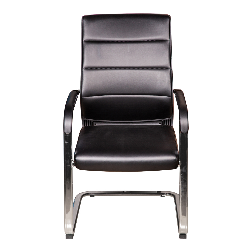 Mid Back Office Visitor Chair, Black 1