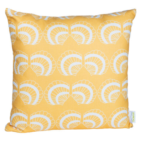 Domus: Outdoor Pillow; (45×45)cm, White/Yellow 1