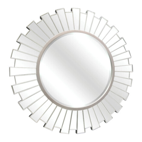 Decorative Round Wall Mirror With Frame: (100x100x3