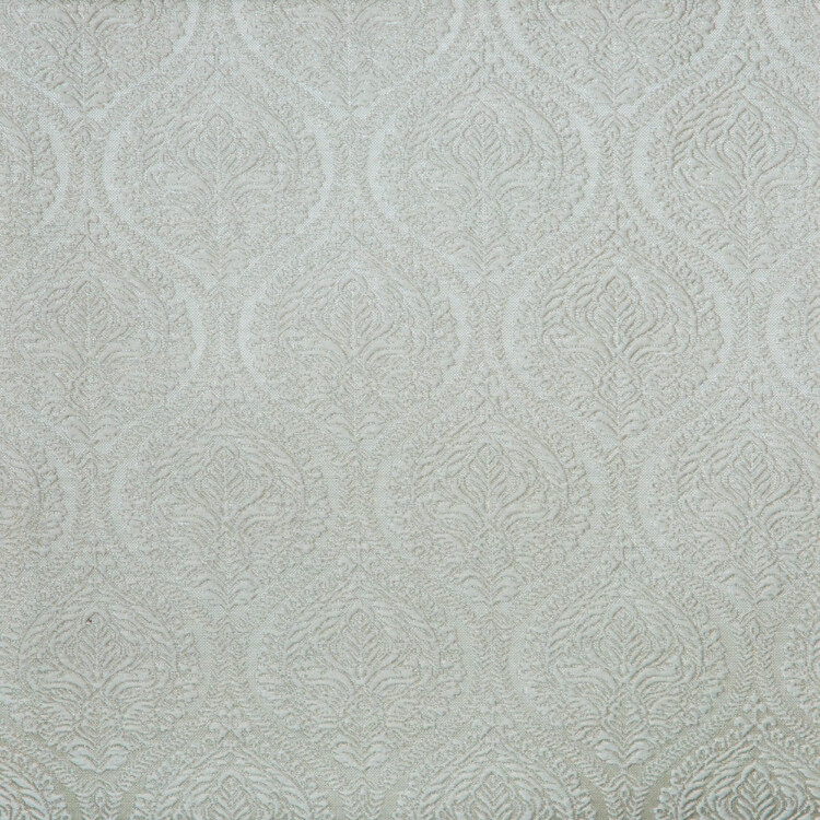 Laurena Arezo Collection: DDECOR Textured Damask Patterned Furnishing Fabric, 280cm, Khaki