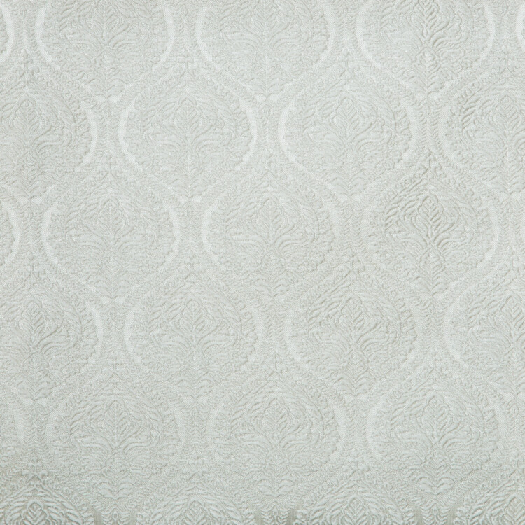 Laurena Arezo Collection: DDECOR Textured Damask Patterned Furnishing Fabric, 280cm, White Coffee