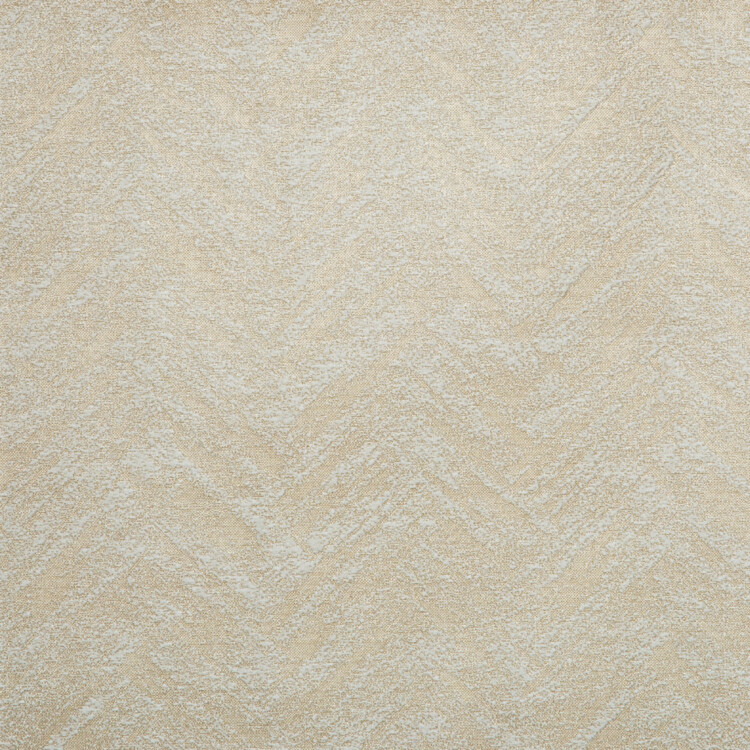 Laurena Arezo Collection: DDECOR Textured Chevron Patterned Furnishing Fabric, 280cm, Beige