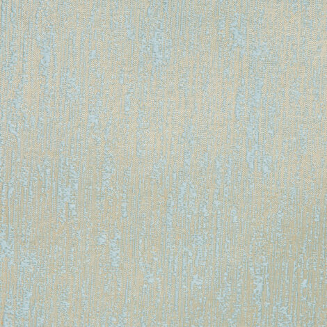F-Laurena IV Collection: DDecor Textured Patterned Furnishing Fabric; 280cm, Golden Light Blue 1