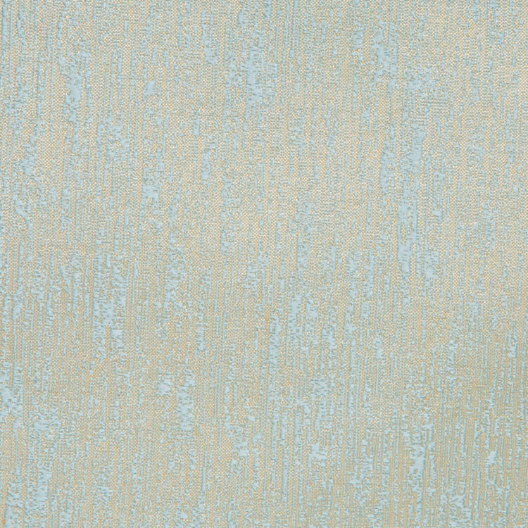 F-Laurena IV Collection: DDecor Textured Patterned Furnishing Fabric; 280cm, Golden Light Blue